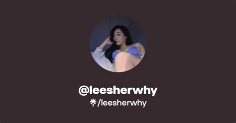 Leesherwhy Onlyfans Leak