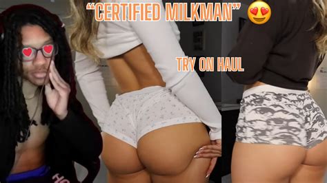 Mght Be Addicted To Try On Hauls Turning Into A Certified Milkman Kornkernals Youtube