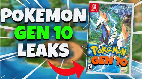 Pokemon Gen 10 Leaks Box Legendary Details
