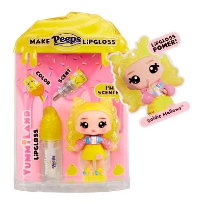 Yummiland 7 Maddie Mallows Peeps Lip Gloss Doll Scented Fashion Toy With Accessories Target
